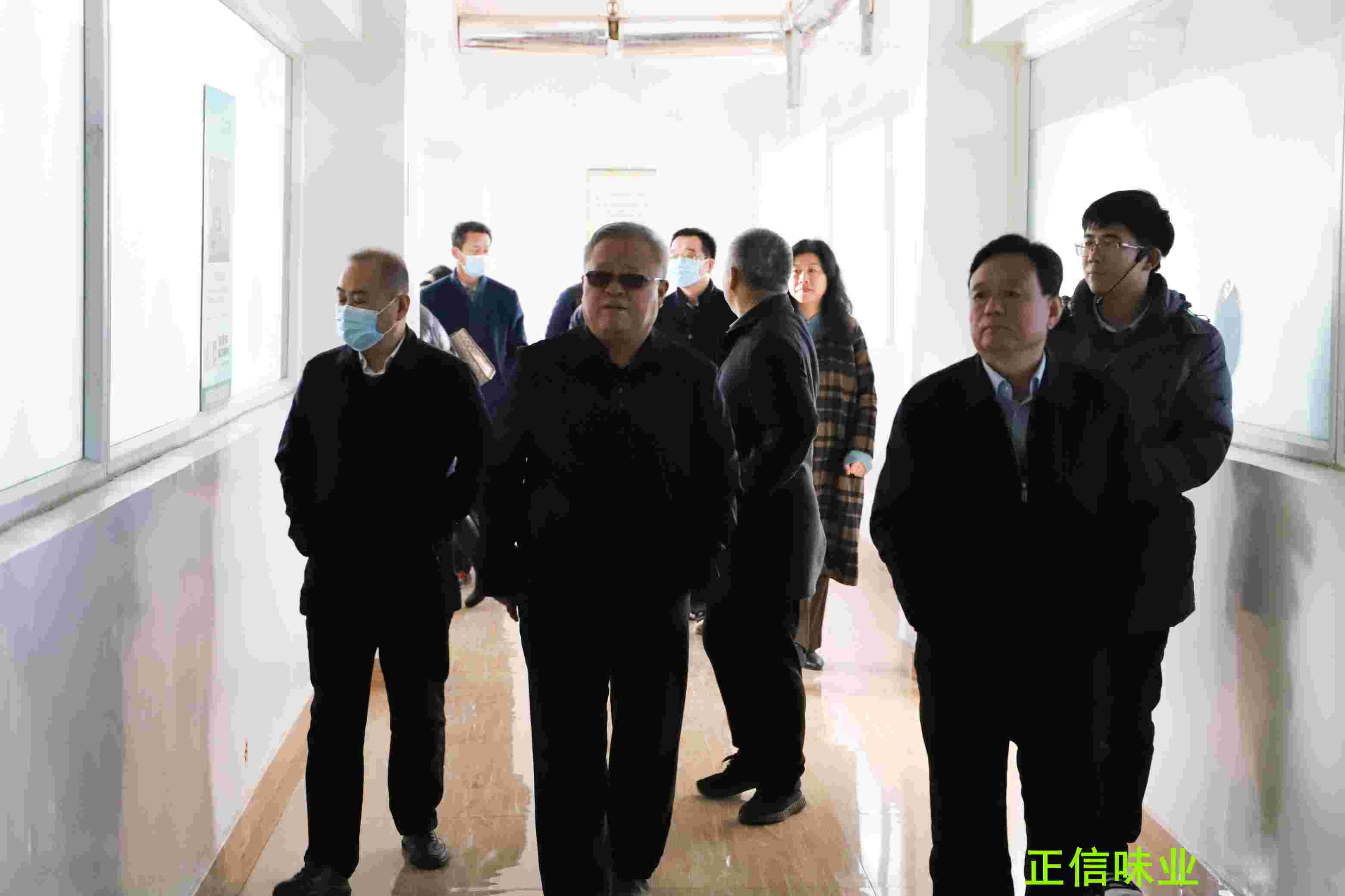 聊城市委領(lǐng)導(dǎo)孫軍一行到正信味業(yè)調(diào)研食品安全工作